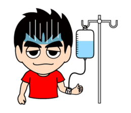 Always cheerful "Naota-kun" sticker #294395