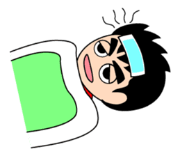 Always cheerful "Naota-kun" sticker #294396