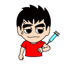 Always cheerful "Naota-kun" sticker #294404