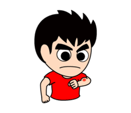 Always cheerful "Naota-kun" sticker #294406