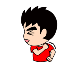 Always cheerful "Naota-kun" sticker #294411