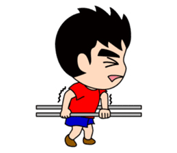 Always cheerful "Naota-kun" sticker #294416