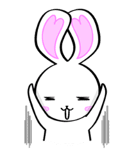 Big rabbit of the ear/Life.ver sticker #294516