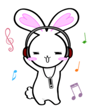 Big rabbit of the ear/Life.ver sticker #294529