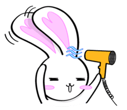 Big rabbit of the ear/Life.ver sticker #294530