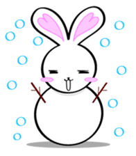 Big rabbit of the ear/Life.ver sticker #294533