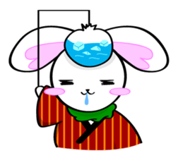 Big rabbit of the ear/Life.ver sticker #294537