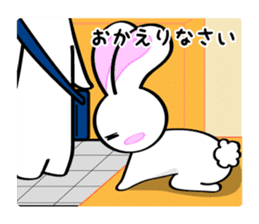 Big rabbit of the ear/Life.ver sticker #294544