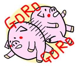 Egg animal sticker #294676