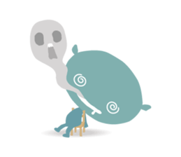 Monsters strike!!! sticker #294872