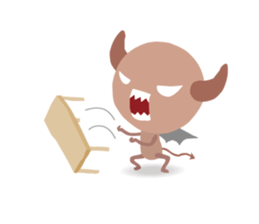 Monsters strike!!! sticker #294898