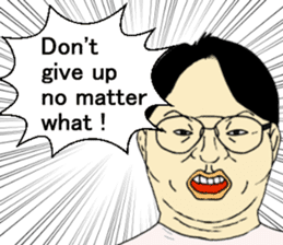 Pleasant friends and Mr.haru.(english) sticker #295306