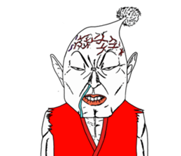 Pleasant friends and Mr.haru.(english) sticker #295314