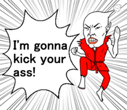 Pleasant friends and Mr.haru.(english) sticker #295315