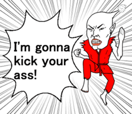 Pleasant friends and Mr.haru.(english) sticker #295315