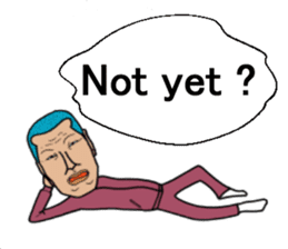 Pleasant friends and Mr.haru.(english) sticker #295318