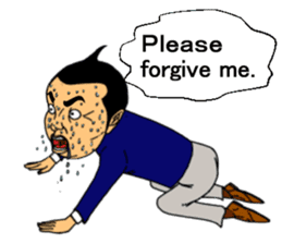 Pleasant friends and Mr.haru.(english) sticker #295322