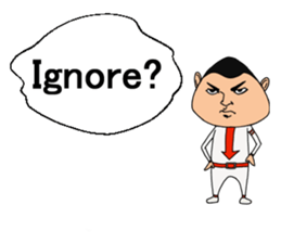 Pleasant friends and Mr.haru.(english) sticker #295325