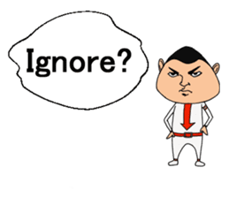 Pleasant friends and Mr.haru.(english) sticker #295325