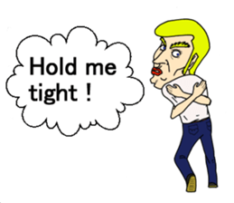 Pleasant friends and Mr.haru.(english) sticker #295330