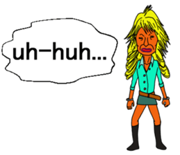 Pleasant friends and Mr.haru.(english) sticker #295333