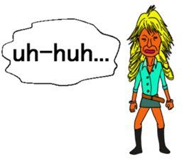 Pleasant friends and Mr.haru.(english) sticker #295333