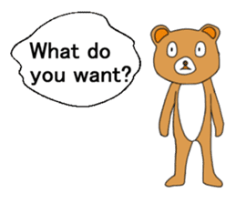 Pleasant friends and Mr.haru.(english) sticker #295334