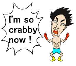 Pleasant friends and Mr.haru.(english) sticker #295335