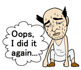 Pleasant friends and Mr.haru.(english) sticker #295336