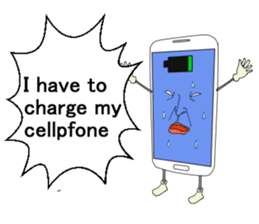 Pleasant friends and Mr.haru.(english) sticker #295338