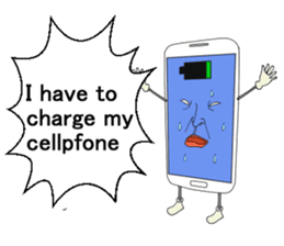 Pleasant friends and Mr.haru.(english) sticker #295338