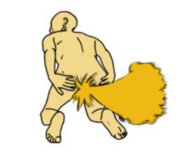 Pleasant friends and Mr.haru.(english) sticker #295342