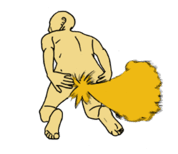 Pleasant friends and Mr.haru.(english) sticker #295342