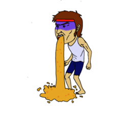 Pleasant friends and Mr.haru.(english) sticker #295343