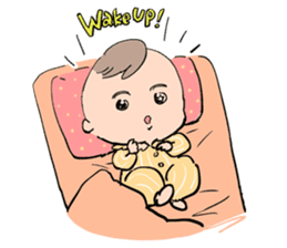 A baby's every day sticker #295432