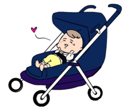 A baby's every day sticker #295458
