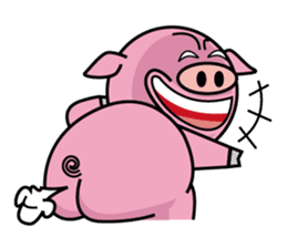 Piggy sticker #295510