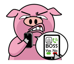 Piggy sticker #295517