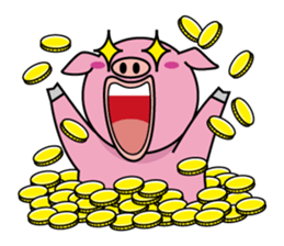 Piggy sticker #295522