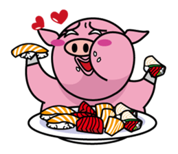 Piggy sticker #295524