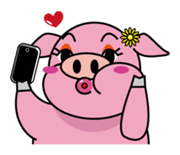 Piggy sticker #295532