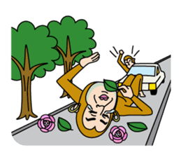 Japanese proverbs stamp (surreal ver) sticker #295796