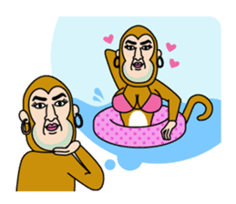 Japanese proverbs stamp (surreal ver) sticker #295798