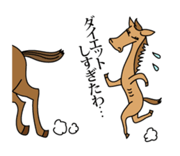 Japanese proverbs stamp (surreal ver) sticker #295813