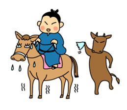 Japanese proverbs stamp (surreal ver) sticker #295814