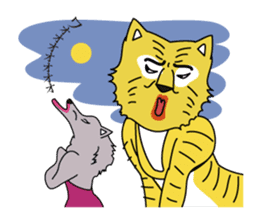 Japanese proverbs stamp (surreal ver) sticker #295817