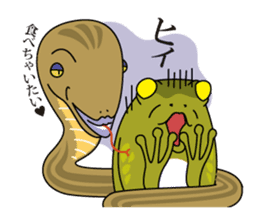 Japanese proverbs stamp (surreal ver) sticker #295821