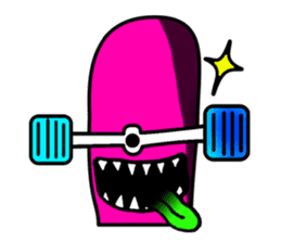 Monster mouse and skate boards sticker #296072