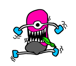 Monster mouse and skate boards sticker #296093