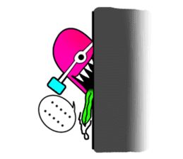 Monster mouse and skate boards sticker #296096